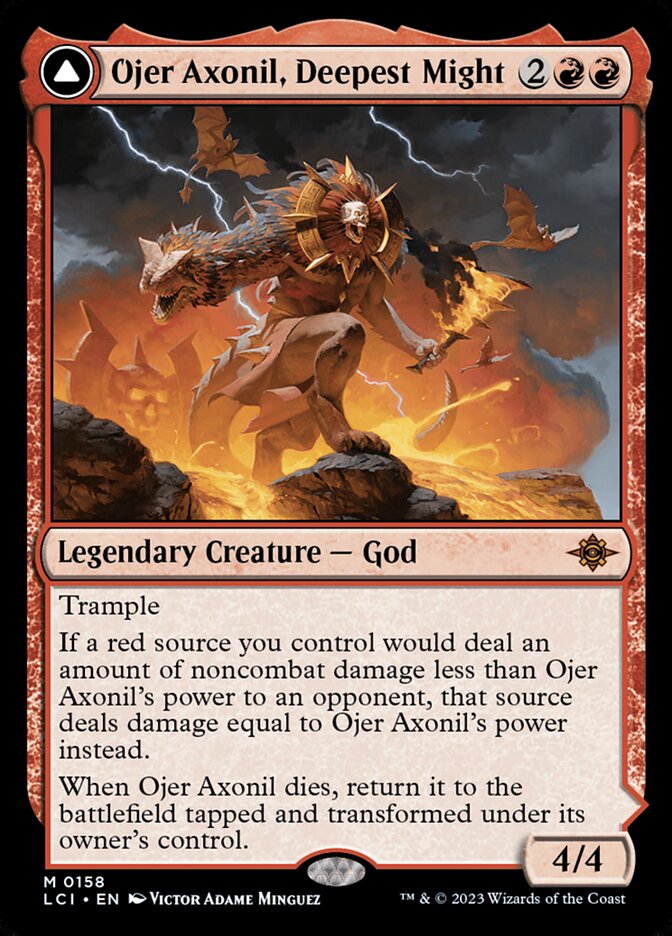 Ojer Axonil, Deepest Might - Magic the Gathering card